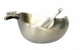 Pewter Apple Honey Dish