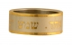 Stainless Steel Two Tone Ring Shema Israel