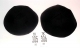 Black Terylene Kippah 8"-9"