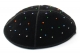 Hand Decorated Suede Colorful Kippah