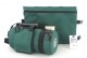 Green Tefillin Carrier with Tallit bag
