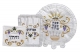 Colorful Passover Matzah Cover and Towel Set   Grapes design