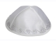 White-Terylene-Kippah-With-Floral-Edging