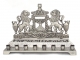 Lions Brass Hanukkah Menorah
