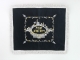 "Jerusalem" Velvet Challah Cover with silver fringe