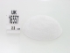 DMC white knitted kippah