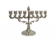 Nickel Flame design Menorah