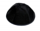 Black-Large-Terylene-Kippah