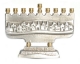 Alumium Hanukkah Menorah - Old City