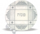 Passover Western Wall Terylene Matzah Cover