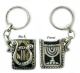 Tehilim book keychain - Magen David design