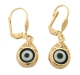 Gold Filled Evil Eye Protection Earrings