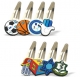 Judaica Kippah Clips-assorted designs