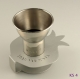 Silver and Nickel Kiddush Set by Shraga Landesman