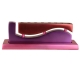 Anodized-Aluminum-Hanukkah-Menorah-Wave-Purple-Red-by-Emanuel