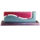 Anodize-Aluminum-Hanukkah-Menorah-Wave-Magenta-Turquoise-by-Emanuel