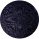 Kippah 6.5   Black