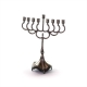Pewter Menorah Hanukia