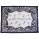 Blue and Silver Sequin Challah Cover