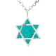 Star-of-David-Turquoise-Necklace