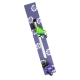Purple Flower Mezuzah Case by Tzuki