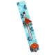 Turquoise Flower Mezuzah Case by Tzuki