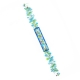 Spring Blue Design Mezuzah Case