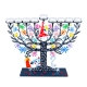 Family-Tree-Hanukkah-Menorah-Blue