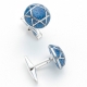 Blue-Dome-Star-of-David-Cufflinks