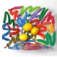 Brush Strokes Bowl by David Gerstein