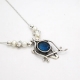 Silver-and-Roman-Glass-Star-of-David-Necklace