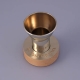 Silver and Nickel Kiddush Cup with Wood Base