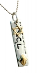 Hamsa Star of David Pendant