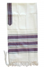 Carmel Tallit by aJudaica