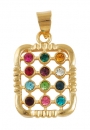 Gold Filled "Choshen" 12 Tribes Pendant