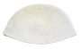 Premium White Frik DMC Kippah