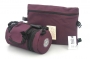 Maroon Tefilin Carrier with Tallit bag