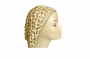 Beige Crocheted Womens Snood