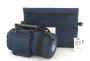 Dark Blue Tefillin Carrier with Tallit bag