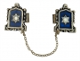 Star of David Tallit Clips