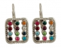 Gold Filled Silver color Lively "Choshen" Earrings