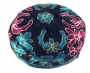 Black Bucharian Hand Embroidered Kippah