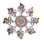 Cyclists Bowl By David Gerstein - Small