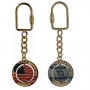 Judaic Keychain - Israel/US Flag