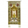If I Forget Thee O� Jerusalem � Gold Wall Hanging in Hebrew