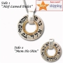 Sterling Silver Pendant for Protection and Health