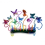 Butterflies Hanukkah Menorah