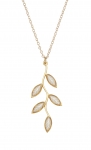 Small Olive Leaf Necklace