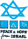 "Peace and Hope from Israel" Long Sleeved T-Shirt