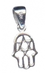 Sterling Silver Hamsa Pendant